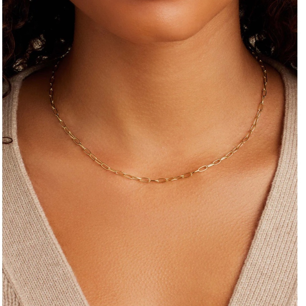 Elegant Gold Chain Necklace- worn twice